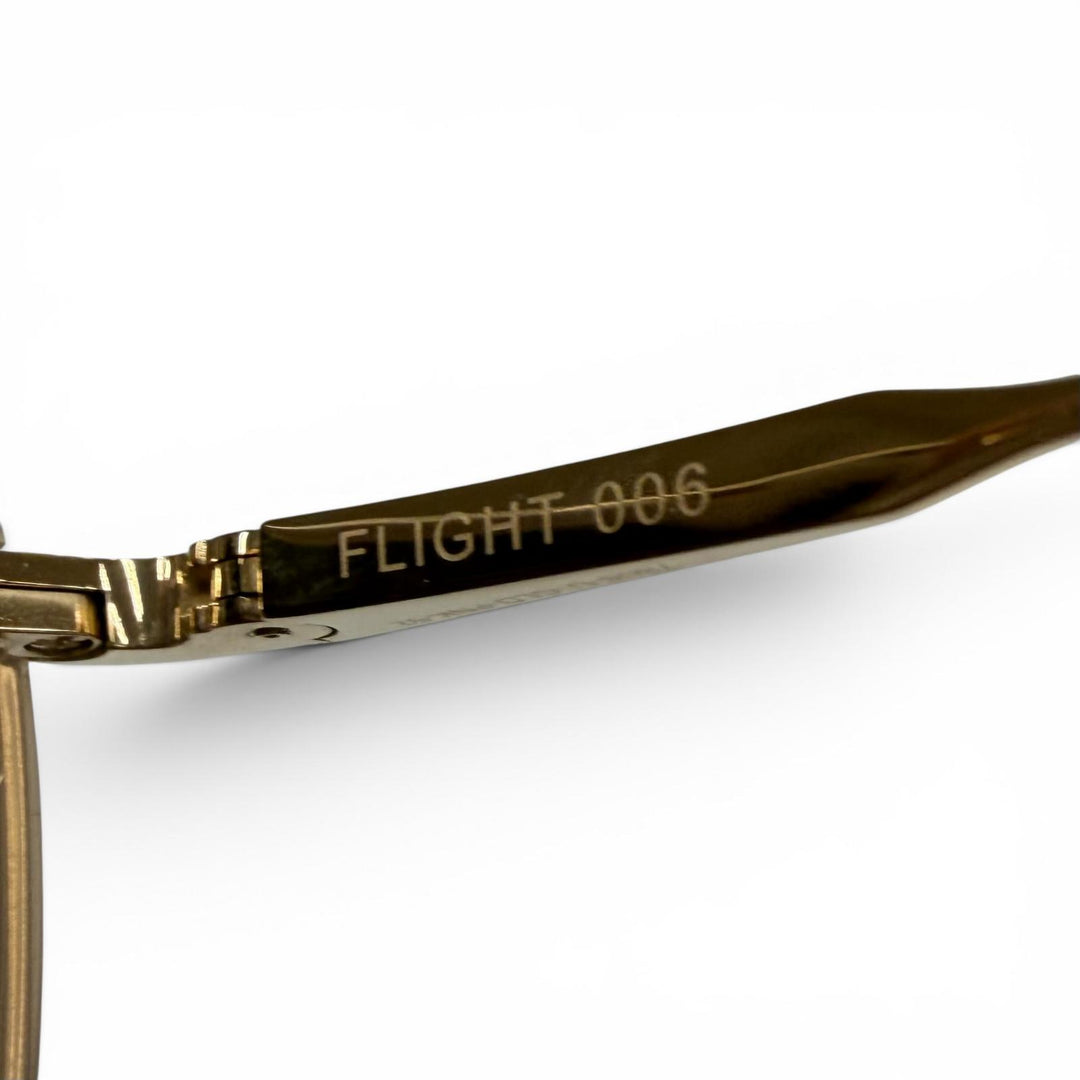 未使用品▼DITA ディータ 7806 FLIGHT 006 ツーブリッジ グラデーションレンズ サングラス ゴールド 52□22-144 デモレンズ 定価102300円