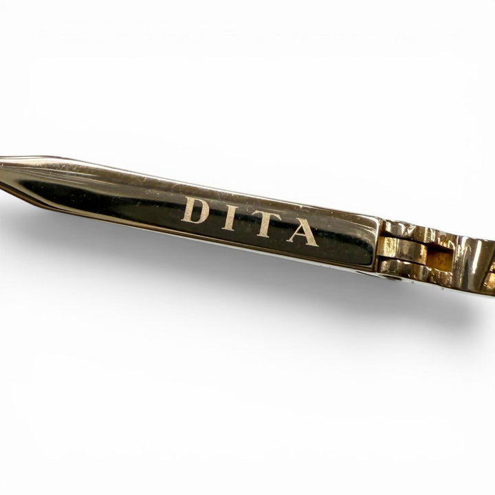 未使用品▼DITA ディータ 7806 FLIGHT 006 ツーブリッジ グラデーションレンズ サングラス ゴールド 52□22-144 デモレンズ 定価102300円
