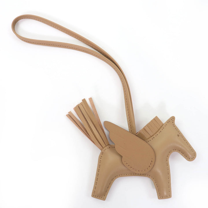 未使用品☆HERMES エルメス ロデオチャーム ペガサスPM アニョーミロ ヴォースイフト チャイ バッグチャーム K刻印 フランス製 箱付き