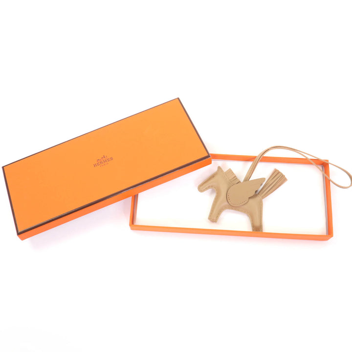 未使用品☆HERMES エルメス ロデオチャーム ペガサスPM アニョーミロ ヴォースイフト チャイ バッグチャーム K刻印 フランス製 箱付き