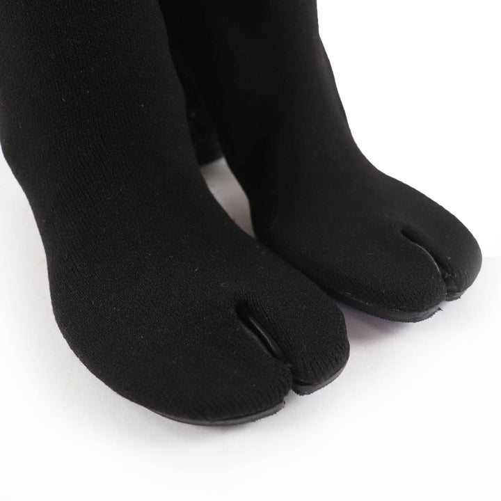 未使用品☆Maison Margiela 22 メゾンマルジェラ22 S58WW0082 Tabi タビ ニーハイブーツ ブラック 37.5 イタリア製 箱・保存袋付き