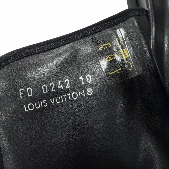 極美品▼LOUIS VUITTON ルイヴィトン 2022年製 マイアミライン ミュール レザー モノグラムジャイアント スライドサンダル 10 メンズ
