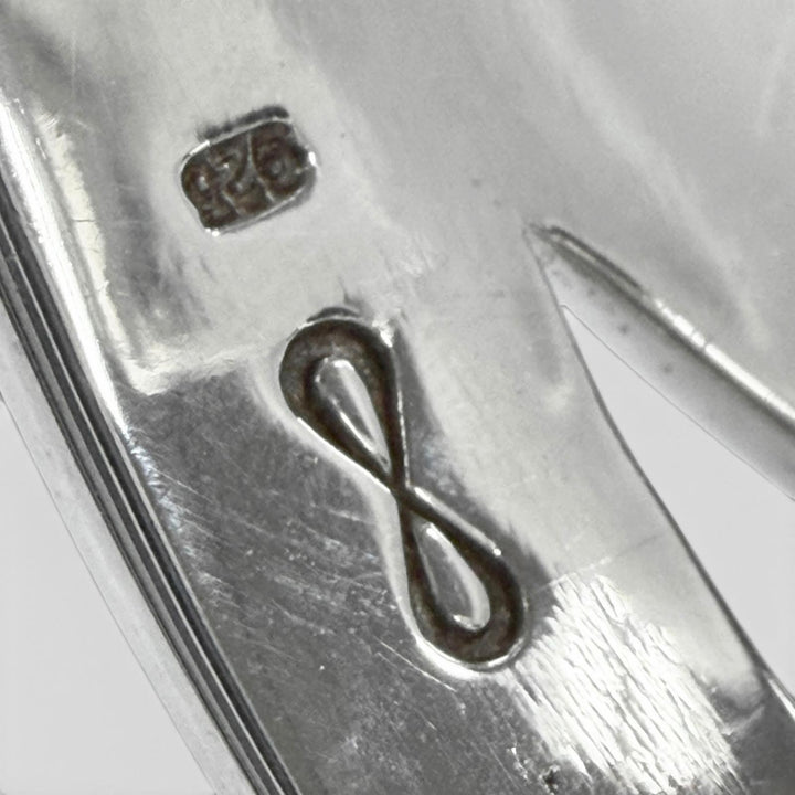 美品▼WAKAN SILVER SMITH ワカンシルバースミス BN-057 See through Mobius bangle 925 バングル シルバー SS 日本製 メンズ レディース