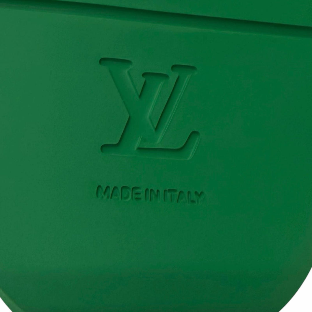 未使用品□LOUIS VUITTON ルイヴィトン 2022年製 マイアミライン モノグラム エンボス レザー シャワーサンダル スライドサンダル 6 伊製