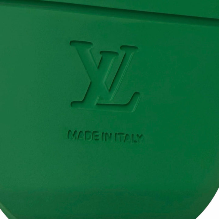 未使用品□LOUIS VUITTON ルイヴィトン 2022年製 マイアミライン モノグラム エンボス レザー シャワーサンダル スライドサンダル 6 伊製