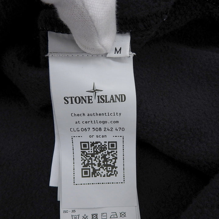 極美品▲STONE ISLAND ストーンアイランド 77196012A SHADOW PROJECT ロゴパッチ プルオーバー パーカー ダークグリーン M 正規品 メンズ