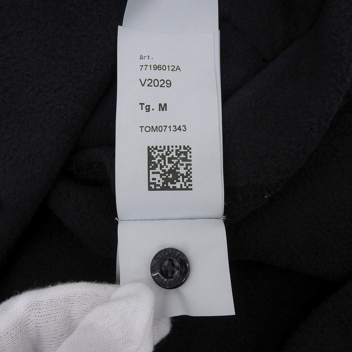 極美品▲STONE ISLAND ストーンアイランド 77196012A SHADOW PROJECT ロゴパッチ プルオーバー パーカー ダークグリーン M 正規品 メンズ