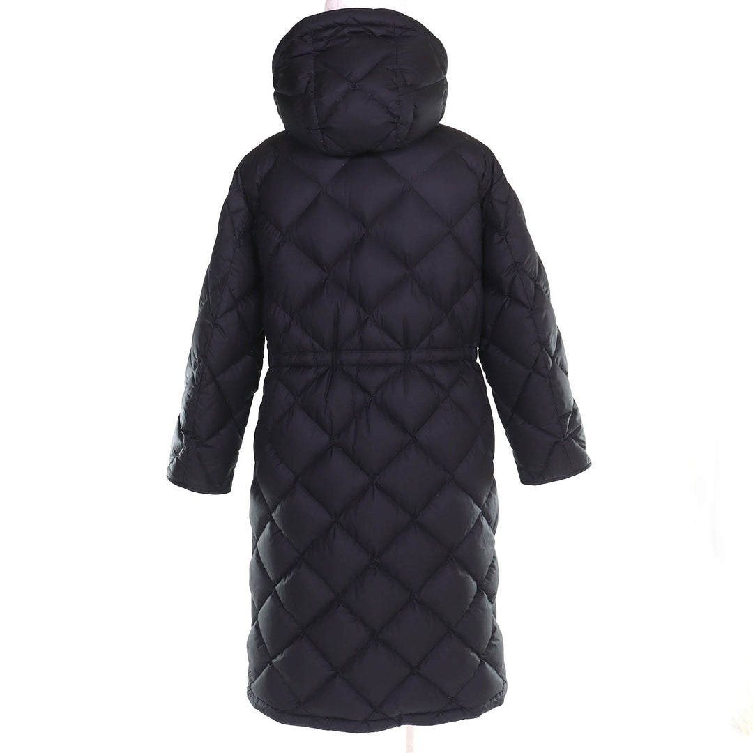 極美品△HERMES エルメス 22AW 2H0158D4 La Promenade du Matin 朝の散歩 リバーシブル ダウンコート ブラック ホワイト 34 伊製 正規品