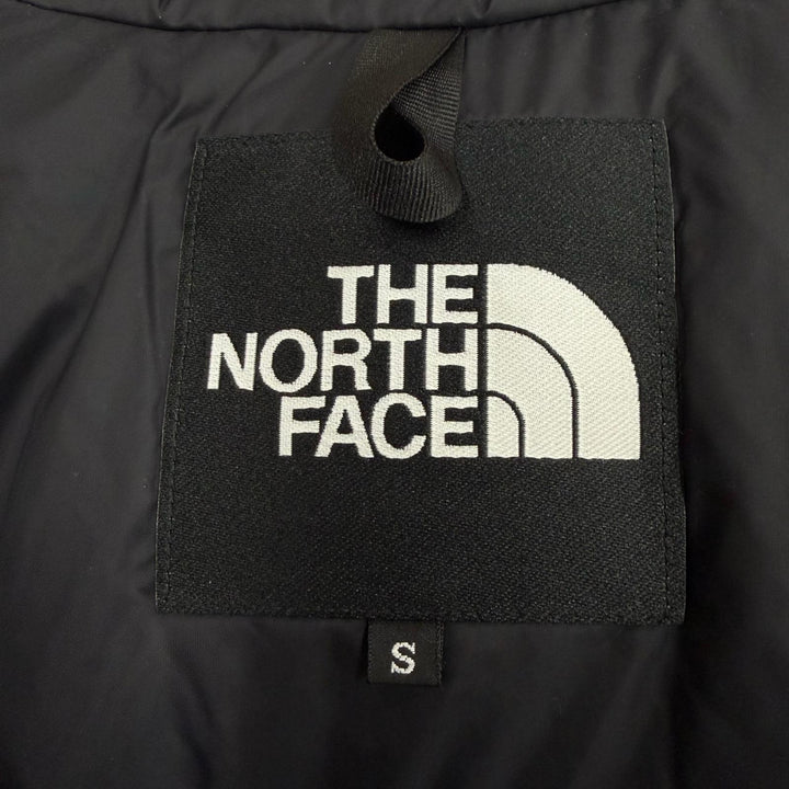 未使用品▼THE NORTH FACE ザ・ノースフェイス ND92549 Mountain Down Jacket GORE-TEX ロゴ刺繍 フーデッド ダウンジャケット S 正規品
