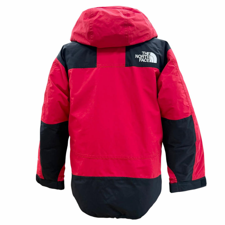 未使用品▼THE NORTH FACE ザ・ノースフェイス ND92549 Mountain Down Jacket GORE-TEX ロゴ刺繍 フーデッド ダウンジャケット S 正規品