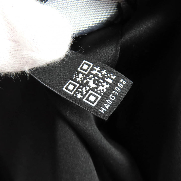 極美品△CHANEL シャネル P72420V63388 22P ライオンココボタン サテンカラー ツイード ジャケット アイボリー ブラック 34 仏製 正規品