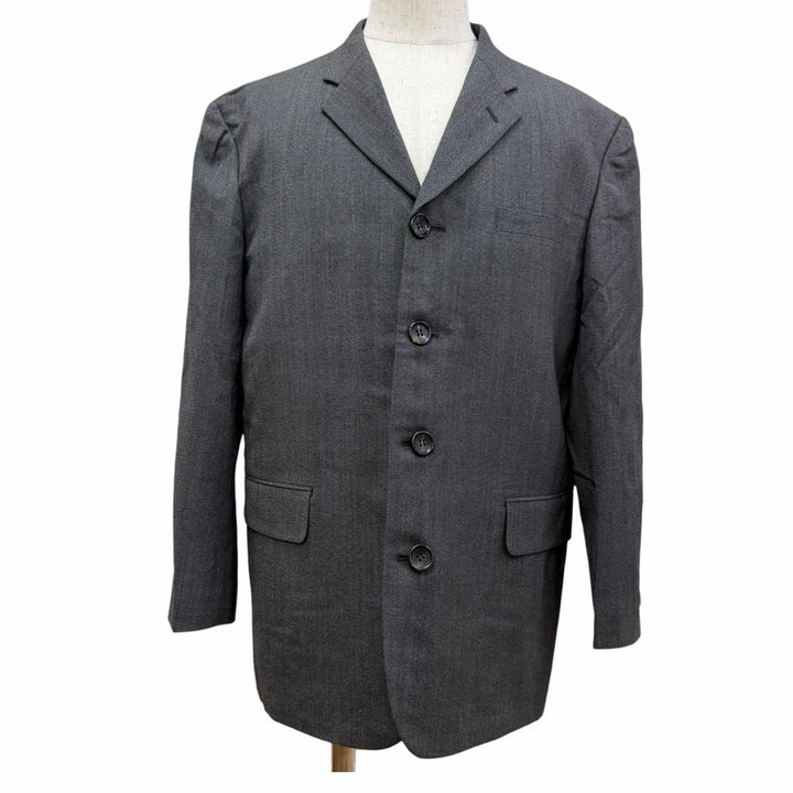 極美品□COMME des GARCONS HOMME コムデギャルソンオム ヴィンテージ HJ-10012M AD1996 96SSアーカイブ ジャケット M 日本製 正規品