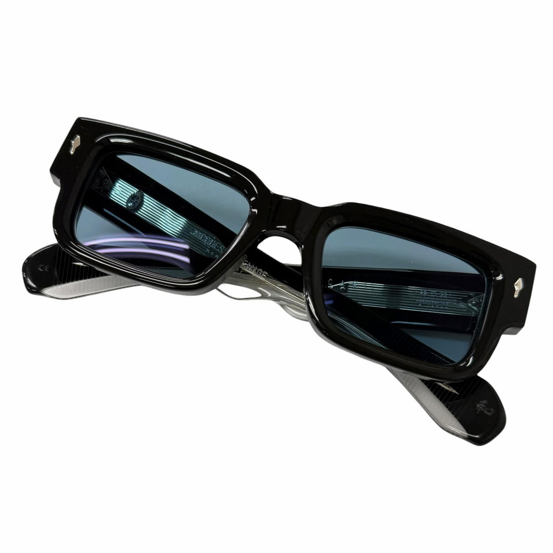 美品□JACQUESMARIEMAGE ジャックマリーマージュ JMMAS6W ASCARI 和 34/350 世界350本限定 サングラス ブラック 49□23 日本製 度入り