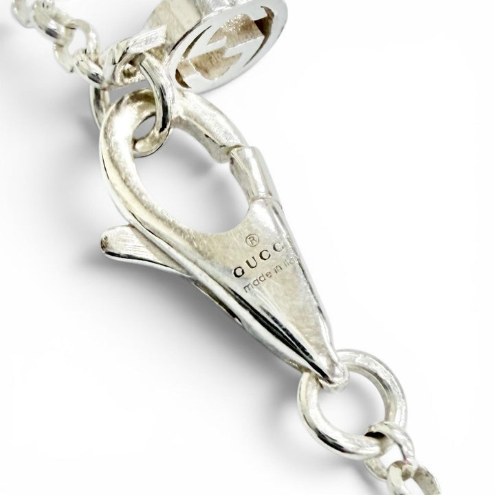 極美品△GUCCI グッチ 770724 ダブルG ネックレス 925 アクセサリー シルバー 重量5.4g レディース 箱・保存袋付き