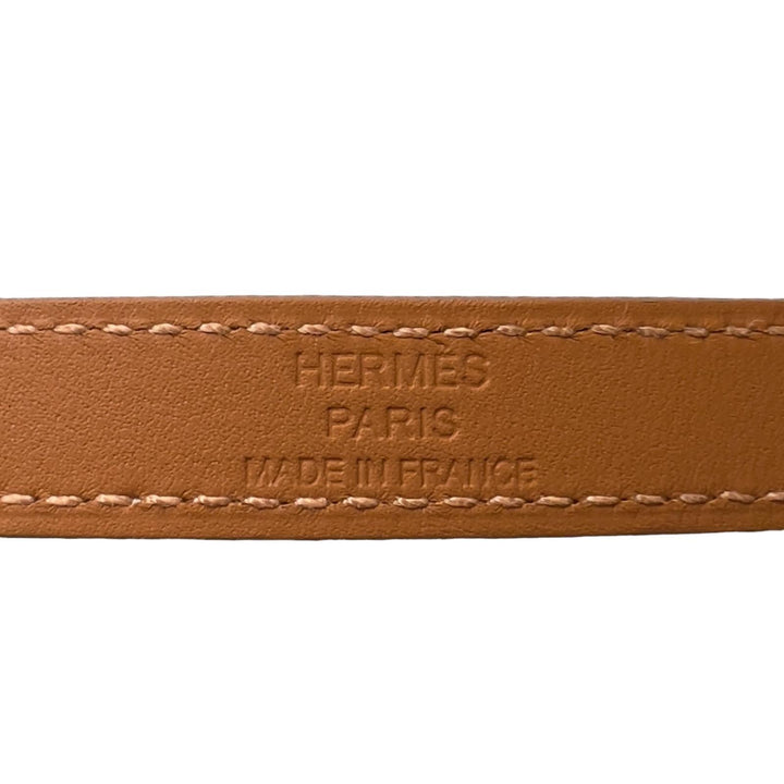 極美品▲HERMES エルメス ケリードゥブルトゥール ヴォースイフト クレ ゴールド金具 ブレスレット T3 K刻印 仏製 レディース 箱付き
