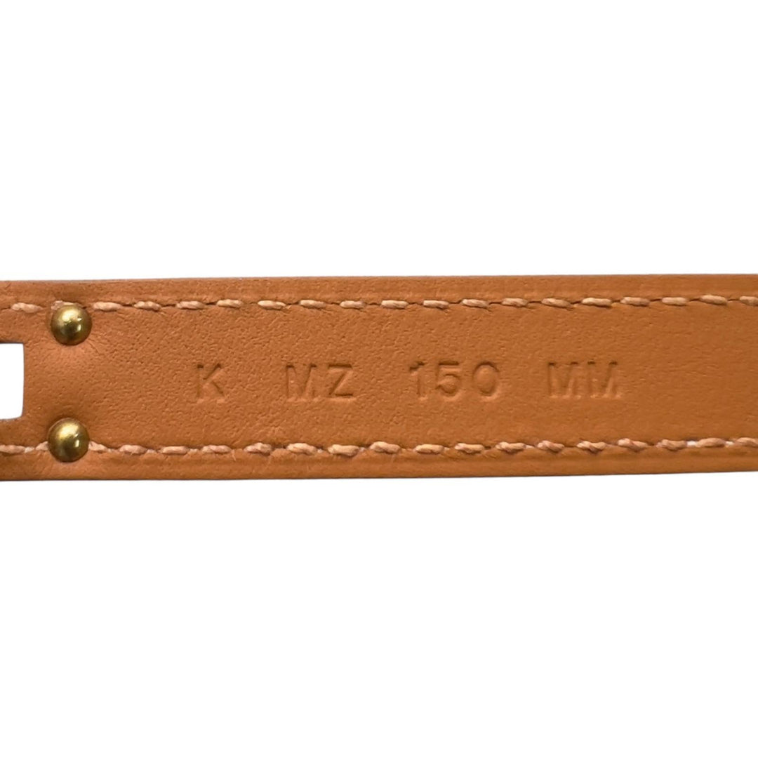 極美品▲HERMES エルメス ケリードゥブルトゥール ヴォースイフト クレ ゴールド金具 ブレスレット T3 K刻印 仏製 レディース 箱付き