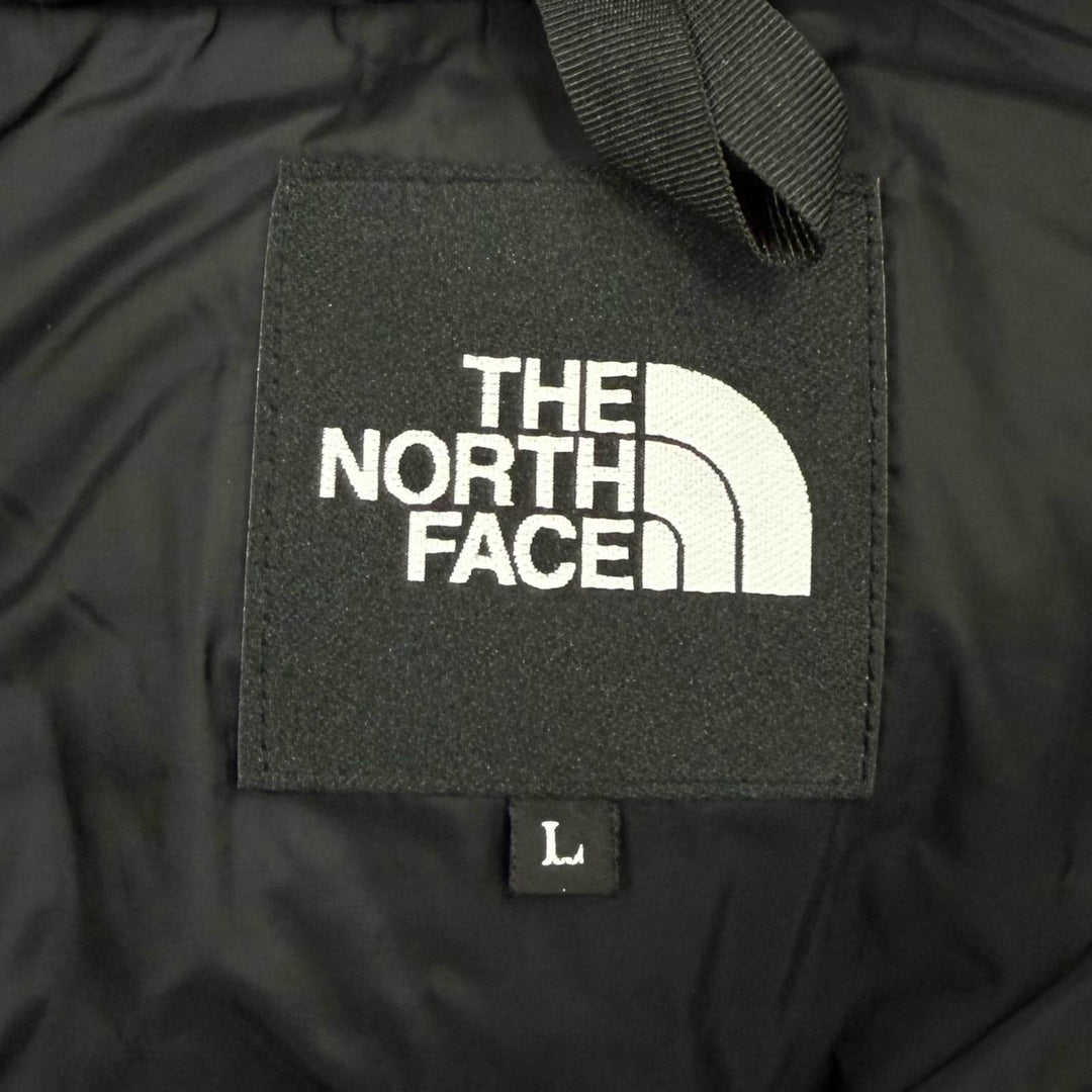 美品▼THE NORTH FACE ザ・ノースフェイス ND92341 Novelty Baltro Light Jacket ブラックツリーパーク ZIPUP ダウンジャケット L 正規品