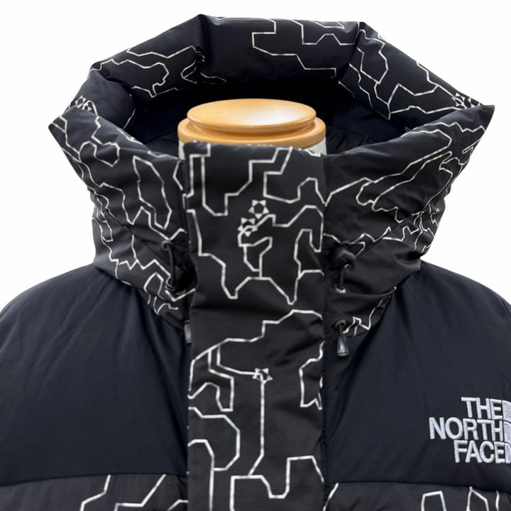 美品▼THE NORTH FACE ザ・ノースフェイス ND92341 Novelty Baltro Light Jacket ブラックツリーパーク ZIPUP ダウンジャケット L 正規品
