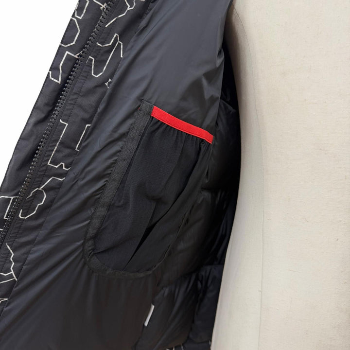 美品▼THE NORTH FACE ザ・ノースフェイス ND92341 Novelty Baltro Light Jacket ブラックツリーパーク ZIPUP ダウンジャケット L 正規品