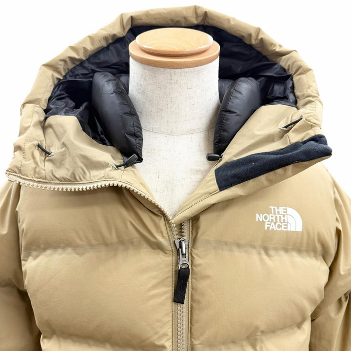 極美品□THE NORTH FACE ザ・ノースフェイス ND92215 BELAYER PARKA ポケッタブル フーデッド ダウンジャケット ケルプタン S 正規品