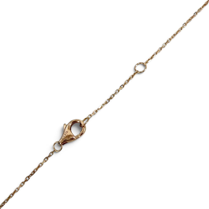 美品□Cartier カルティエ ベビートリニティ 1Pルビー AU750(YG PG WG) ネックレス アクセサリー ピンクゴールド 重量2.72g レディース