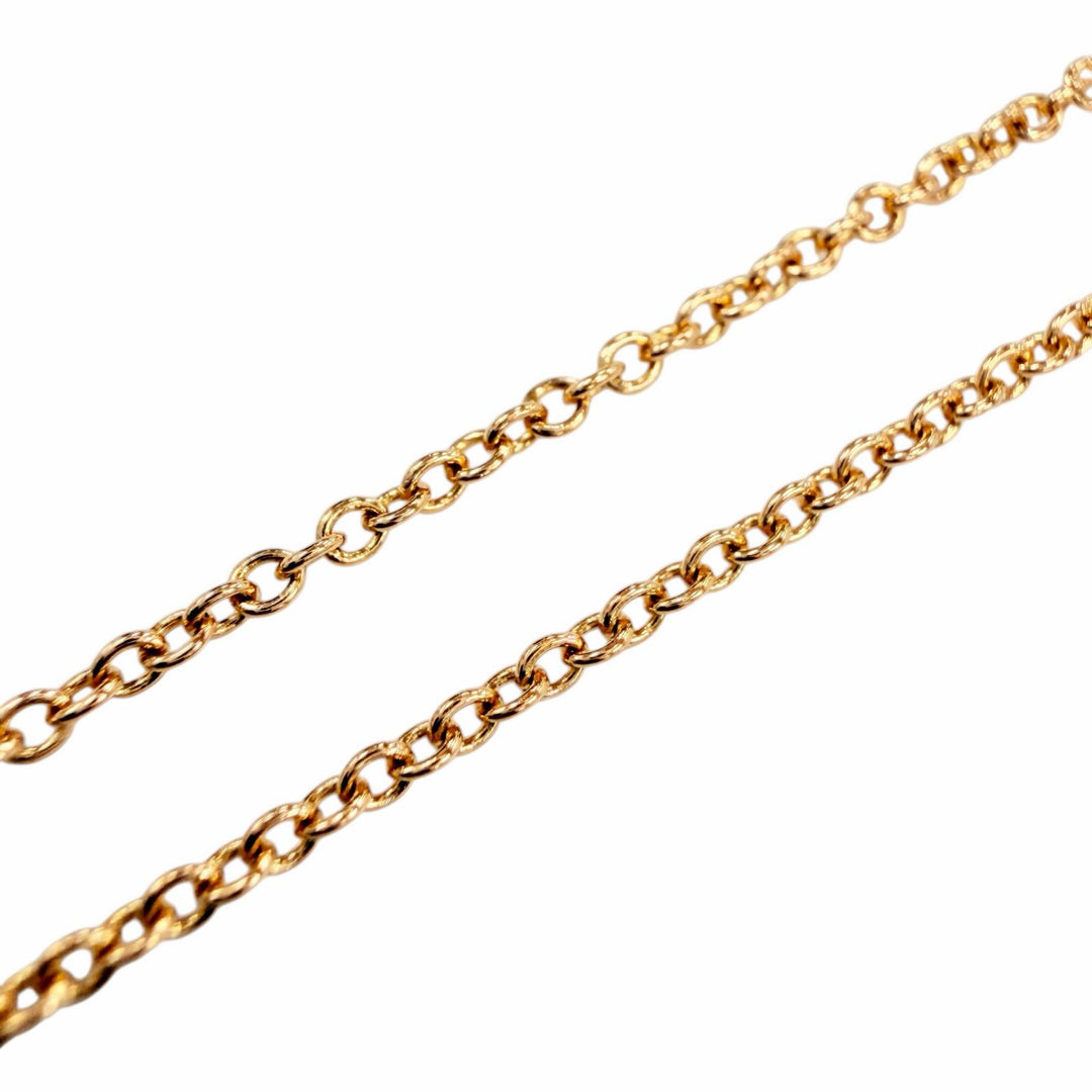 美品◇TIFFANY&amp;Co. ティファニー バイザヤード エルサペレッティ 750(PG) ダイヤ1P 約0.1ct 直径約4.55mm ブレスレット 重量1.34g