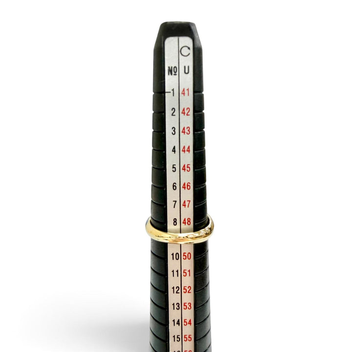 極美品△TIFFANY&amp;Co. ティファニー エルサペレッティ オープンハート リング 指輪 750(YG) イエローゴールド JP9号 重量4.12g 箱・袋付き