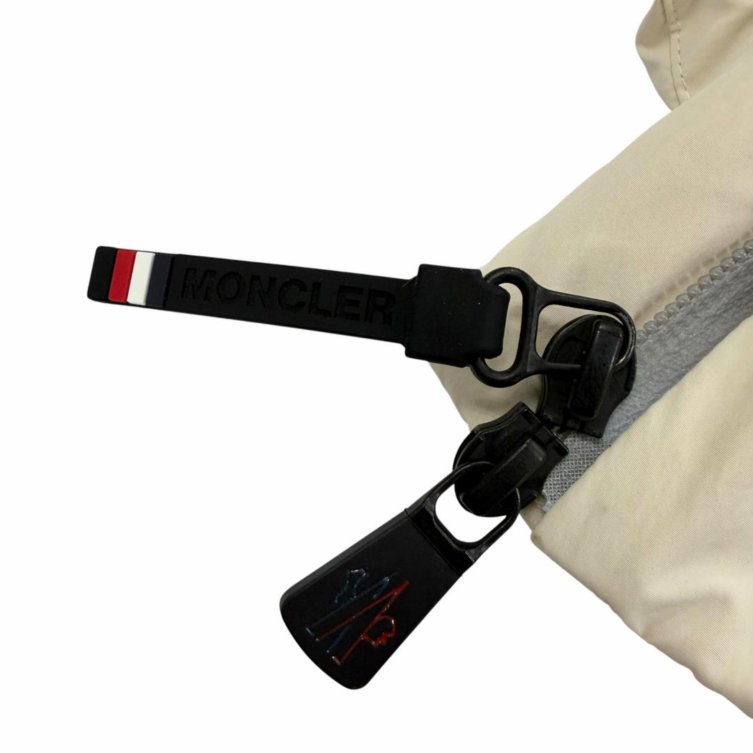 美品☆MONCLER GRENOBLE モンクレール グルノーブル 24-25AW J20981A00010 KLAIS ダウンジャケット アイボリー 1 正規品 レディース
