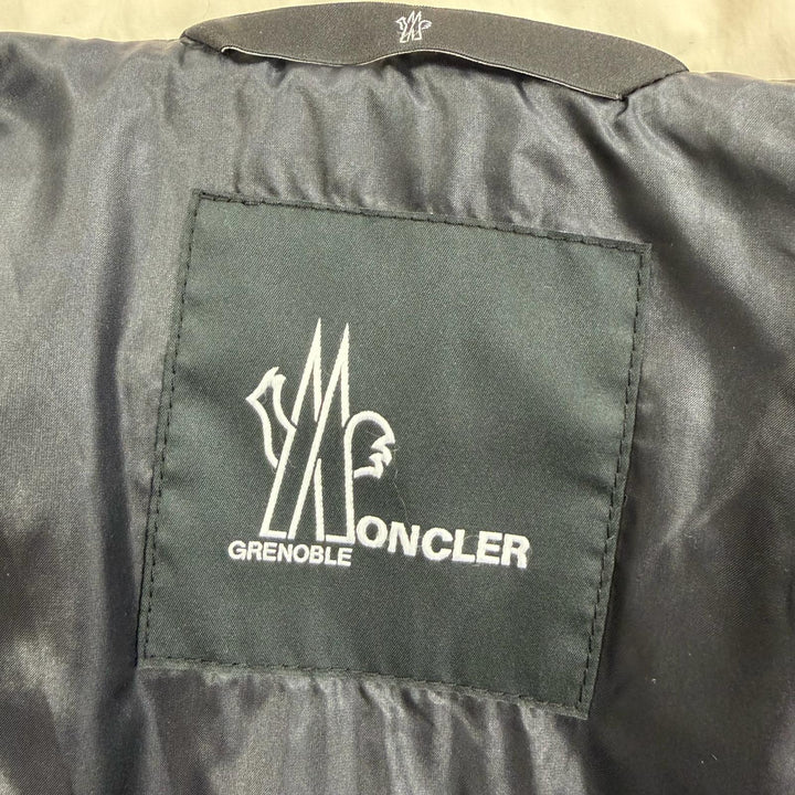 美品☆MONCLER GRENOBLE モンクレール グルノーブル 24-25AW J20981A00010 KLAIS ダウンジャケット アイボリー 1 正規品 レディース