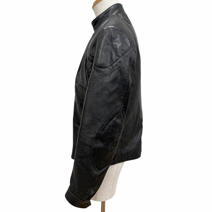 美品□Lewis Leathers ルイスレザー ドライボーンズ UNIVERSAL RACER MK2 ユニバーサルレーサー ライダースジャケット ブラック 38