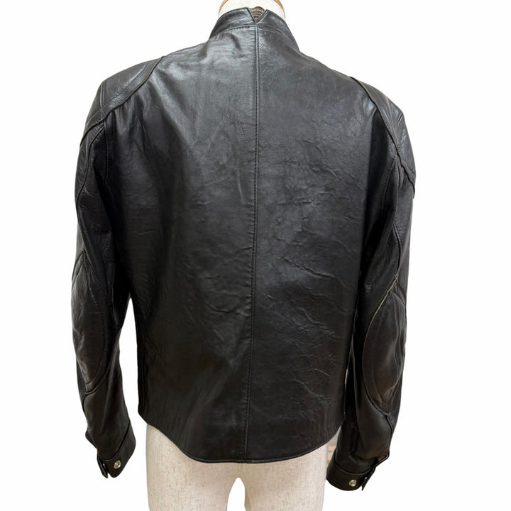 美品□Lewis Leathers ルイスレザー ドライボーンズ UNIVERSAL RACER MK2 ユニバーサルレーサー ライダースジャケット ブラック 38