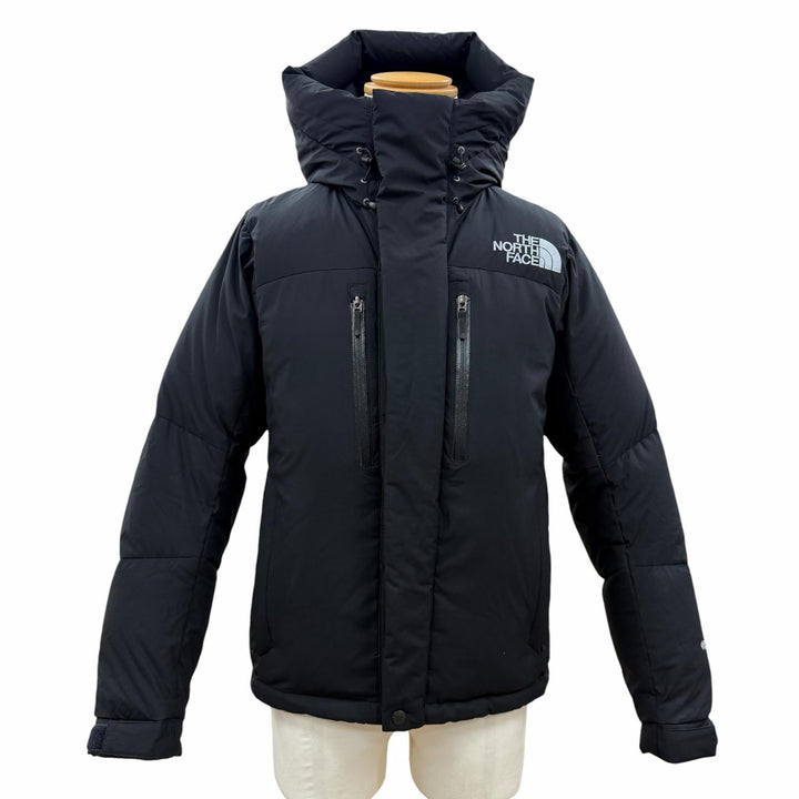 美品◇THE NORTH FACE ザ・ノースフェイス ND92240 Baltro Light Jacket GORE-TEX ロゴ刺繍 ダウンジャケット ブラック S 正規品 メンズ