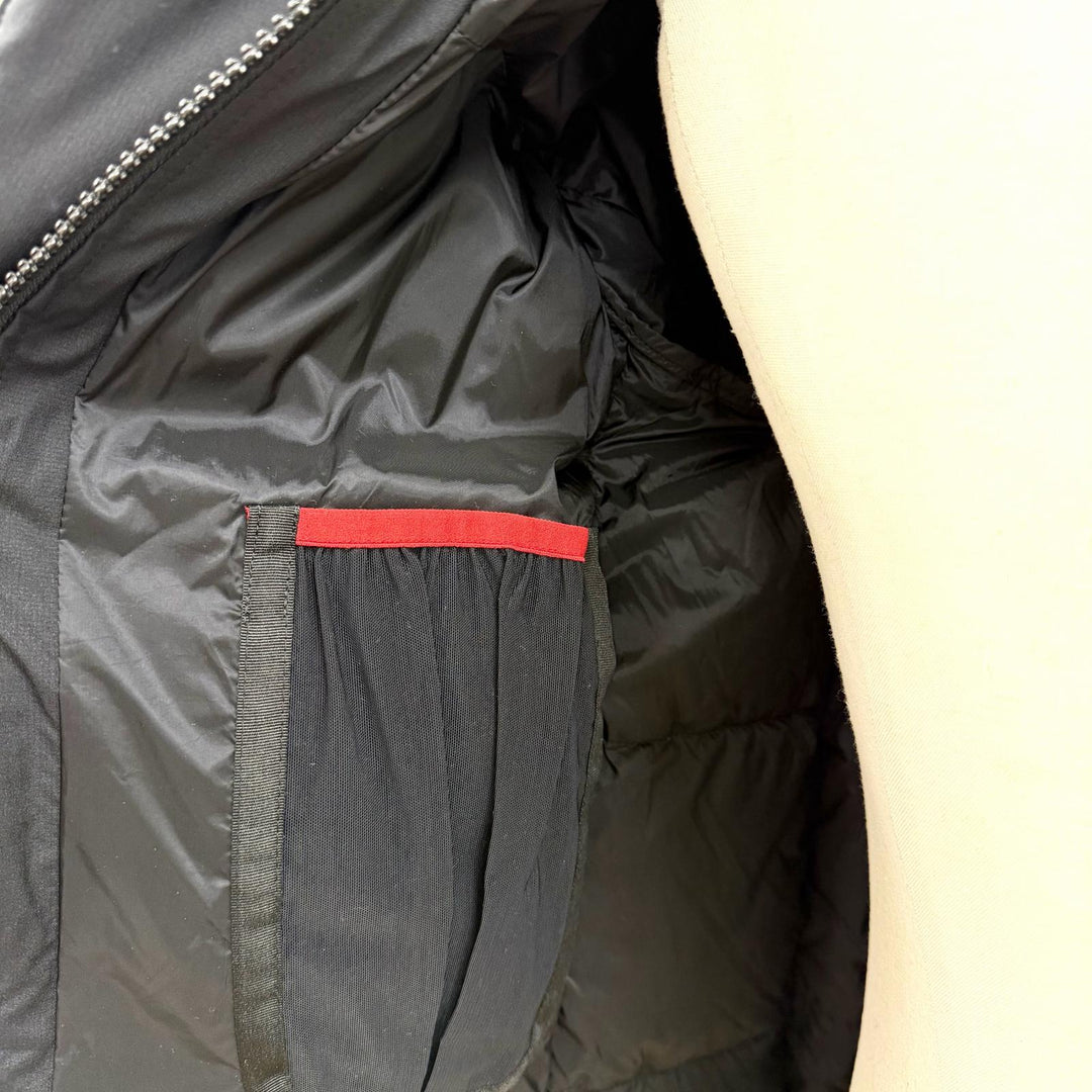 美品◇THE NORTH FACE ザ・ノースフェイス ND92240 Baltro Light Jacket GORE-TEX ロゴ刺繍 ダウンジャケット ブラック S 正規品 メンズ