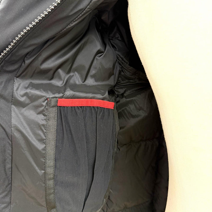 美品◇THE NORTH FACE ザ・ノースフェイス ND92240 Baltro Light Jacket GORE-TEX ロゴ刺繍 ダウンジャケット ブラック S 正規品 メンズ