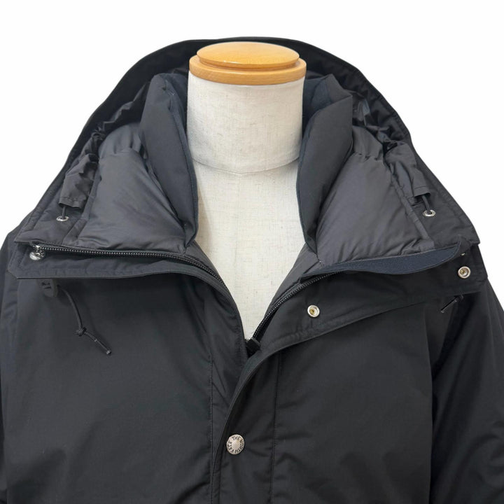 美品□THE NORTH FACE ザ・ノースフェイス ND2371N Mountain Short Down Parka パープルレーベル ナナミカ ダウンジャケット 黒 L 正規品