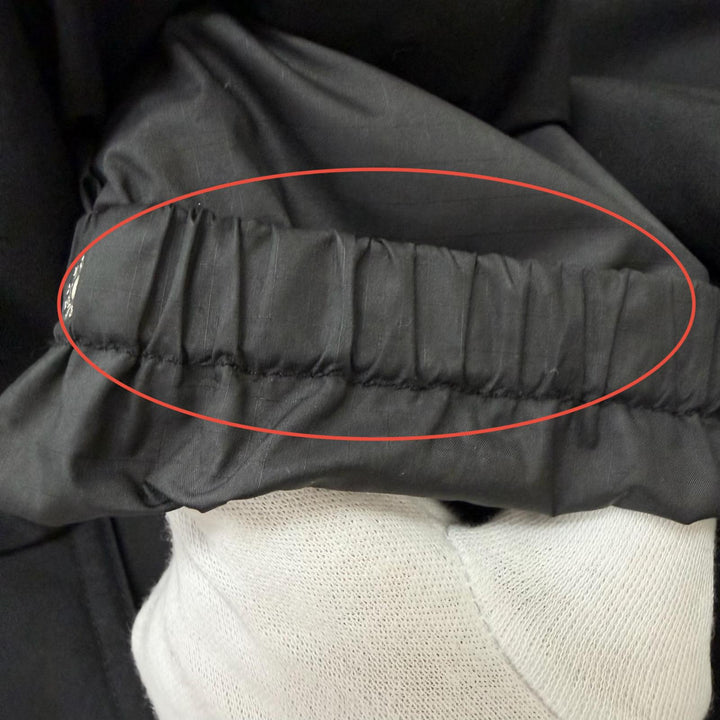 美品□THE NORTH FACE ザ・ノースフェイス ND2371N Mountain Short Down Parka パープルレーベル ナナミカ ダウンジャケット 黒 L 正規品
