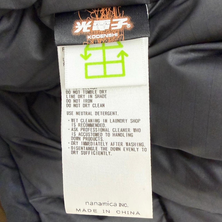 美品□THE NORTH FACE ザ・ノースフェイス ND2371N Mountain Short Down Parka パープルレーベル ナナミカ ダウンジャケット 黒 L 正規品