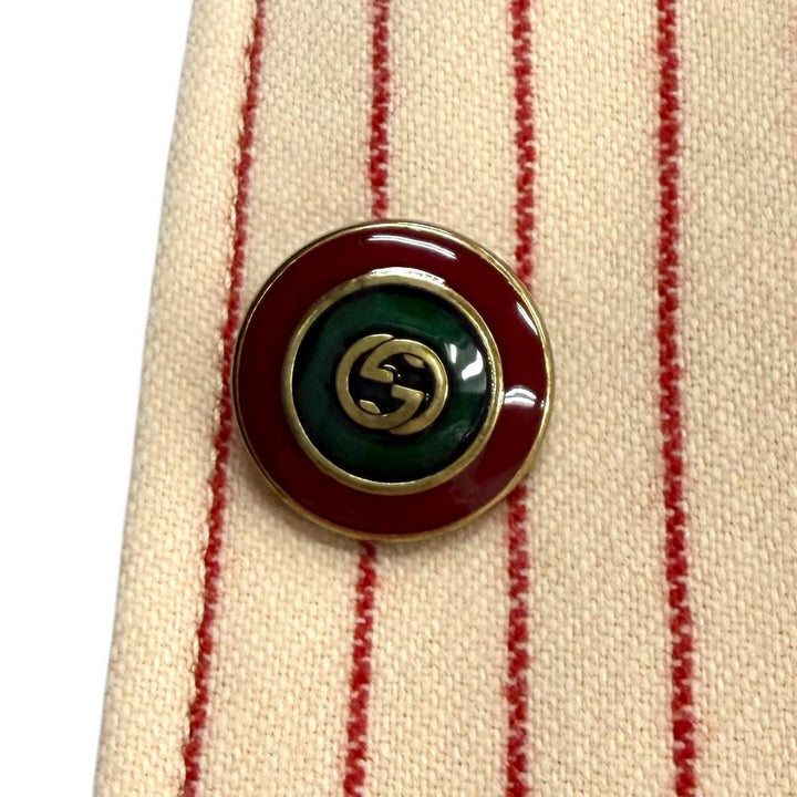 極美品★GUCCI New York Yankees グッチ ニューヨーク・ヤンキース 542267 ウール100％ インターロッキングG ジャケット 40 正規品