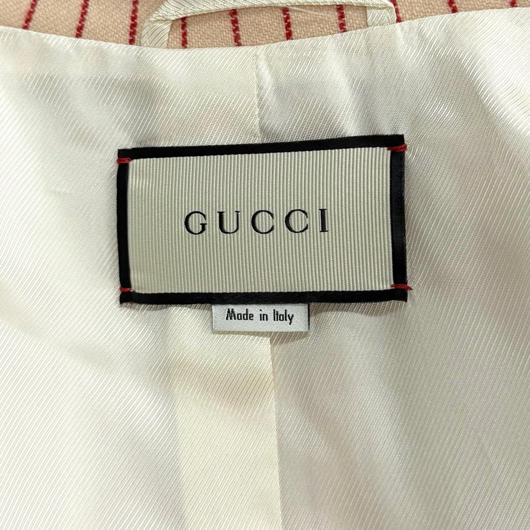 極美品★GUCCI New York Yankees グッチ ニューヨーク・ヤンキース 542267 ウール100％ インターロッキングG ジャケット 40 正規品