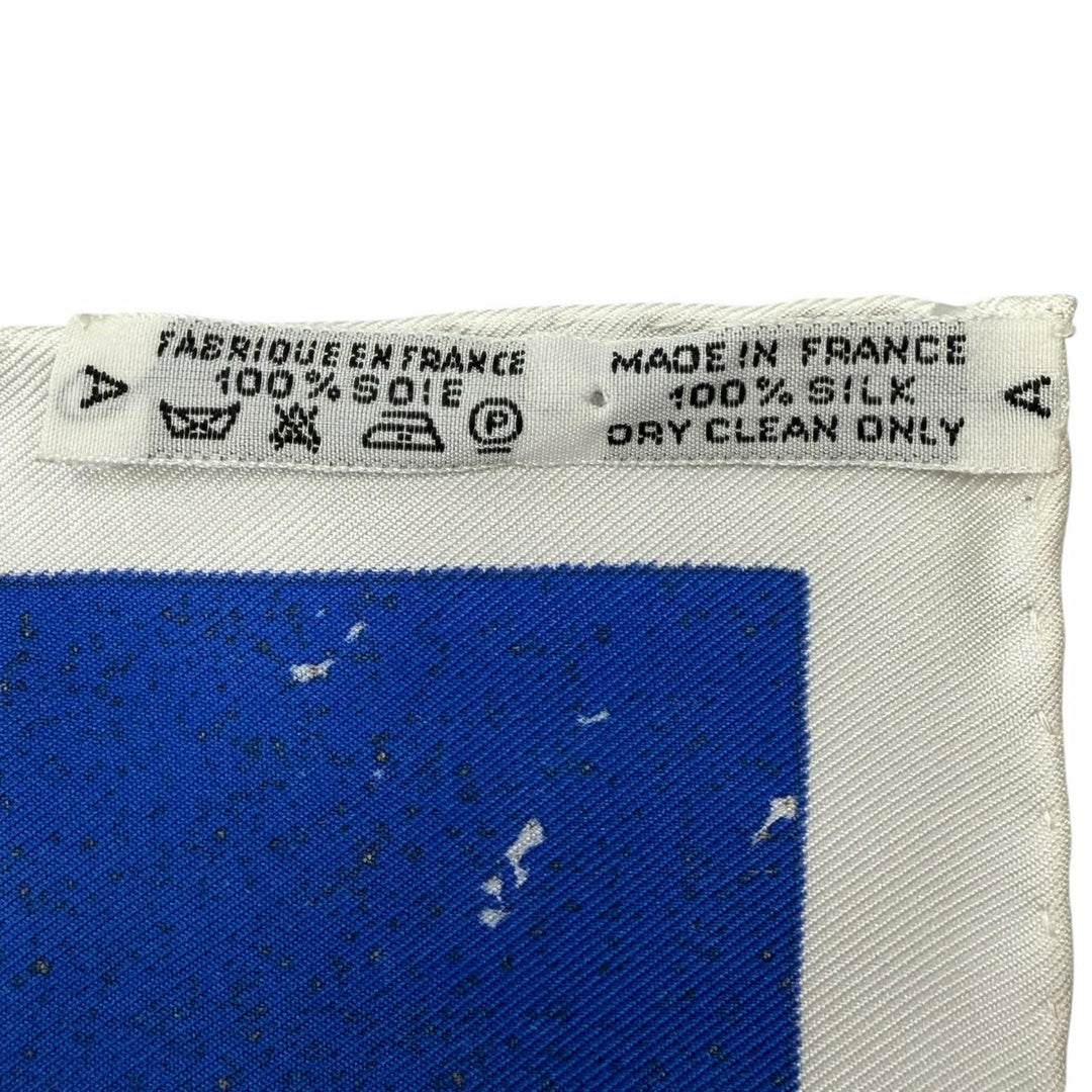 美品◇HERMES エルメス カレ90 Pierres d’Orient et d’Occident 東洋と西洋の宝石 シルク100％ スカーフ フランス製 レディース