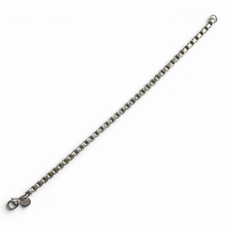 美品◇TIFFANY&amp;Co. ティファニー ベネチアン リンク 925 チェーン ブレスレット アクセサリー シルバー 重量14.83g レディース