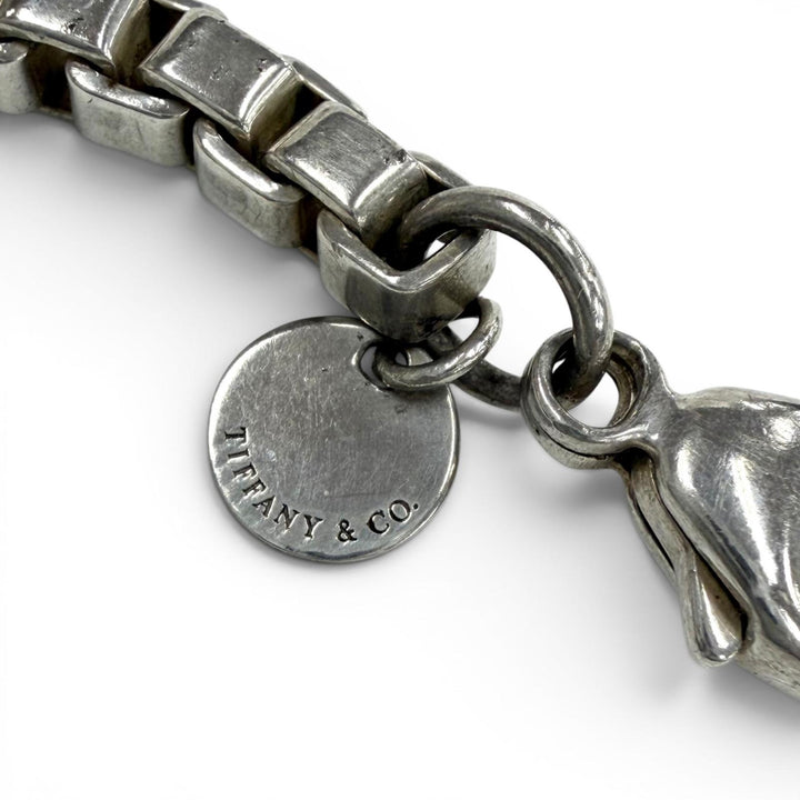 美品◇TIFFANY&amp;Co. ティファニー ベネチアン リンク 925 チェーン ブレスレット アクセサリー シルバー 重量14.83g レディース