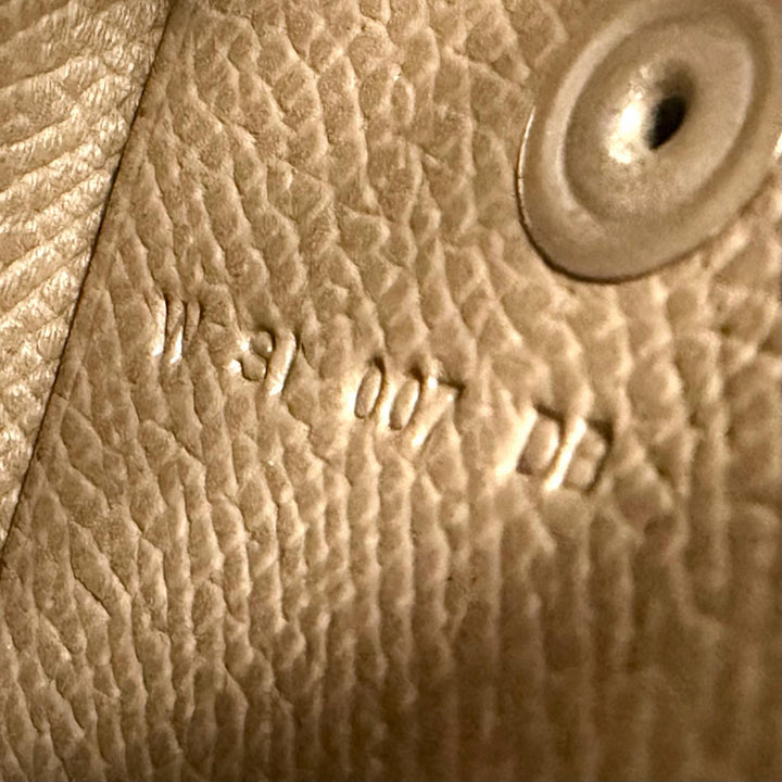 未使用品◇HERMES エルメス カルヴィ ヴォーエプソン エトゥープ シルバー金具 カードケース 名刺入れ W刻印 フランス製 レディース 箱付