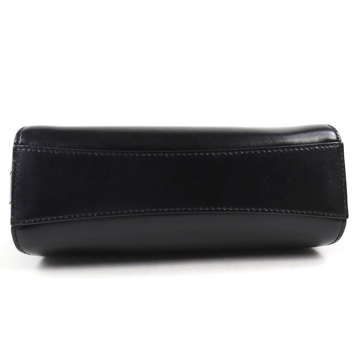 美品△GIVENCHY ジバンシィ BB50LXB1AB アンティゴナ XS 4Gプリント グラフィティ チェーン付き 2WAY レザー ショルダーバッグ ブラック