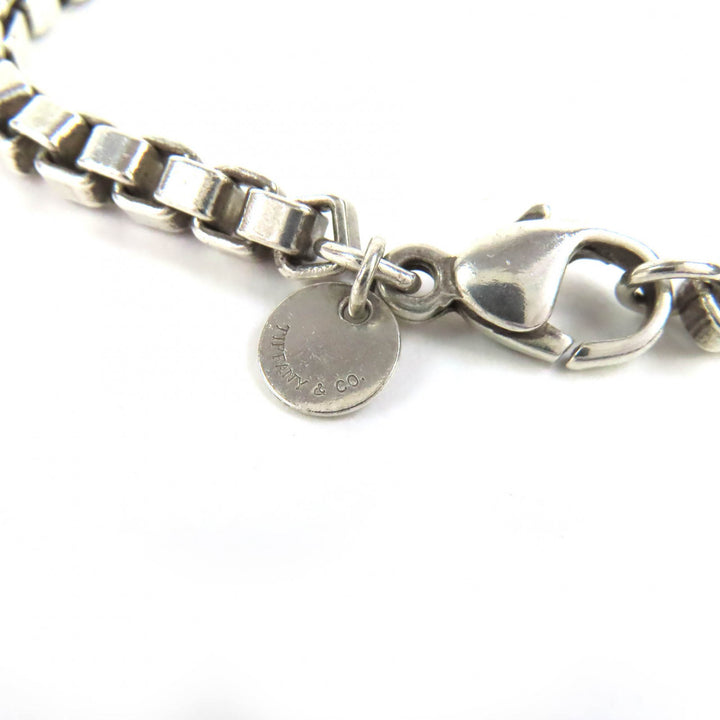 美品△TIFFANY&amp;Co. ティファニー ベネチアン 925 チェーン ブレスレット アクセサリー シルバー 重量16.46g レディース