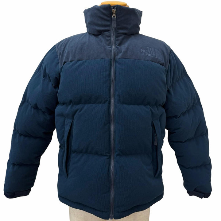 極美品□THE NORTH FACE ザ・ノースフェイス ND92231R CORDUROY NUPTSE JACKET エコスエード コーデュロイ ダウンジャケット M 正規品