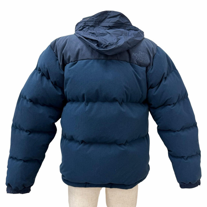 極美品□THE NORTH FACE ザ・ノースフェイス ND92231R CORDUROY NUPTSE JACKET エコスエード コーデュロイ ダウンジャケット M 正規品