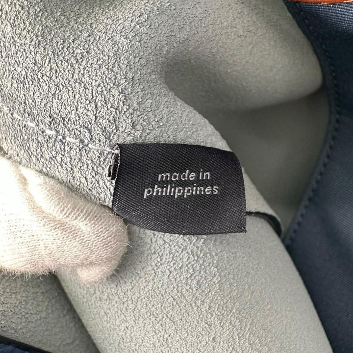 未使用品▲COACH コーチ CA097 キア トート カラーブロック レザー グラフィックロゴ トートバッグ ライトブルー レディース 保存袋付き