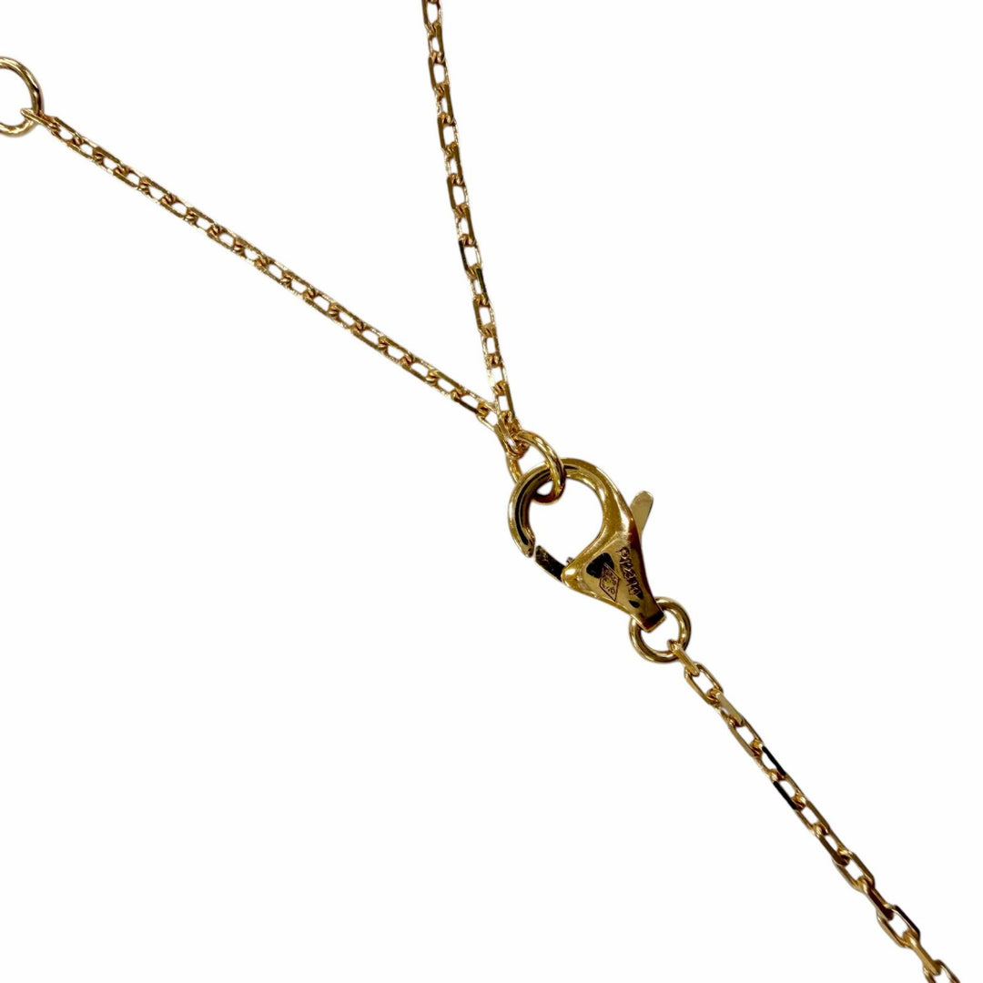 美品☆Cartier カルティエ ダムール SM スモール 750（PG） ダイヤモンド0.09ct ブリリアントカットネックレス ピンクゴールド 重量2.79g