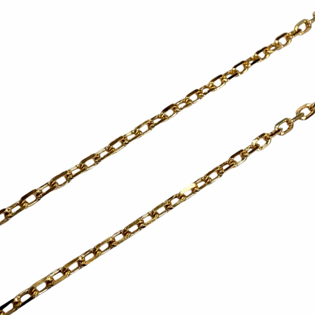 美品◇Cartier カルティエ SJN242 ダムール SM スモール 750YG 1Pダイヤモンド ネックレス イエローゴールド 重量2.77g レディース